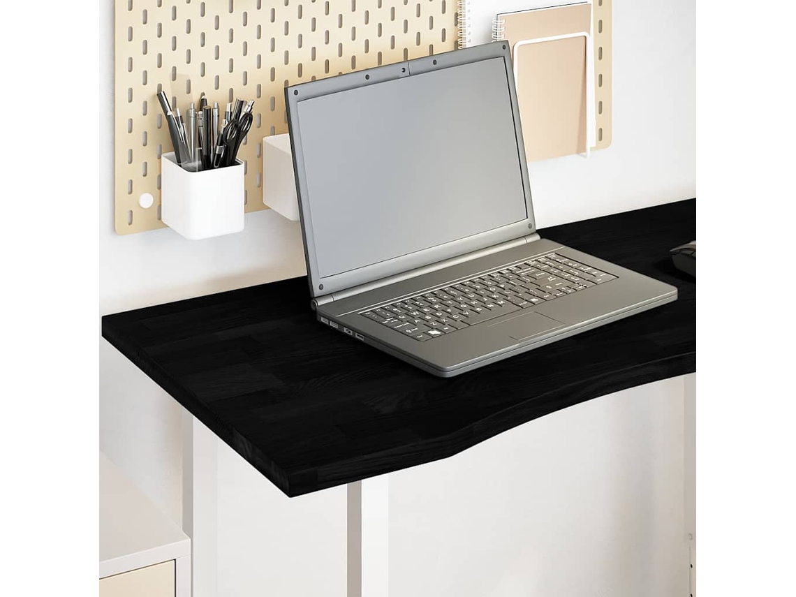 Vidaxl Tampo De Mesa Retangular 100x50x2,5 Cm Carvalho Castanho-escuro