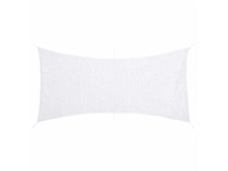 Vidaxl Rede De Camuflagem Com Saco De Arrumação 410x285 Cm Branco