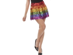 Saia DISFRAZZES Mini-Arco Iris (Tam: M/L )