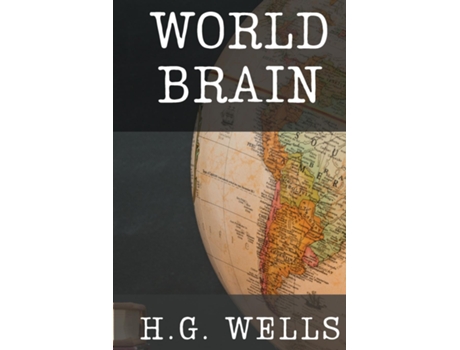 Livro World Brain de HG Wells (Inglês)