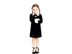 Fato de Sinister Girl preto clássico para bebé e menina