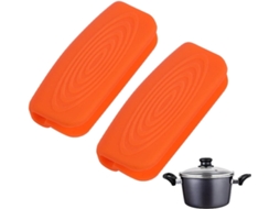 Cabos De Silicone Para Panelas Ferro Fundido, Suporte Para Cabo
