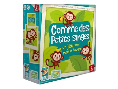 Jogo de Mesa IELLO Comme Des Petits Singes Fr