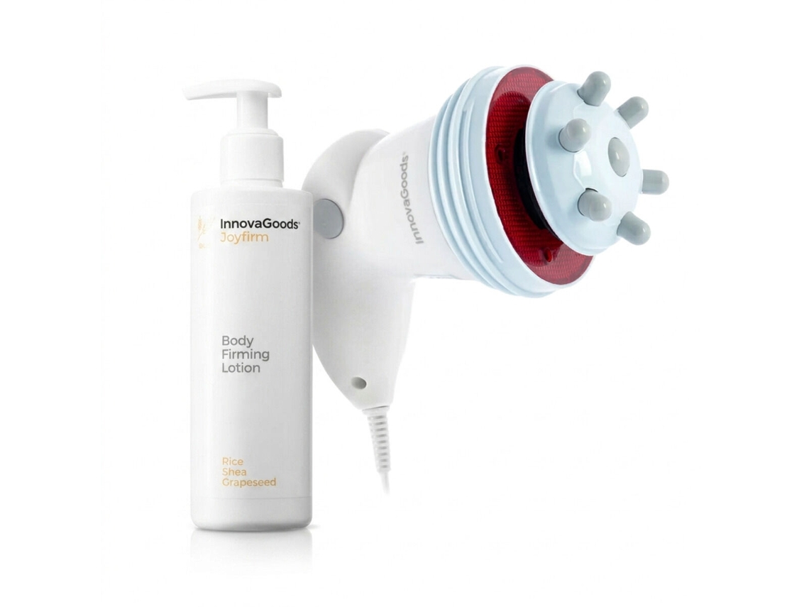 Pack Massajador Anticelulite Vibratório com Infravermelhos 5 em 1 e Loção Corporal Reafirmante INNOVAGOODS