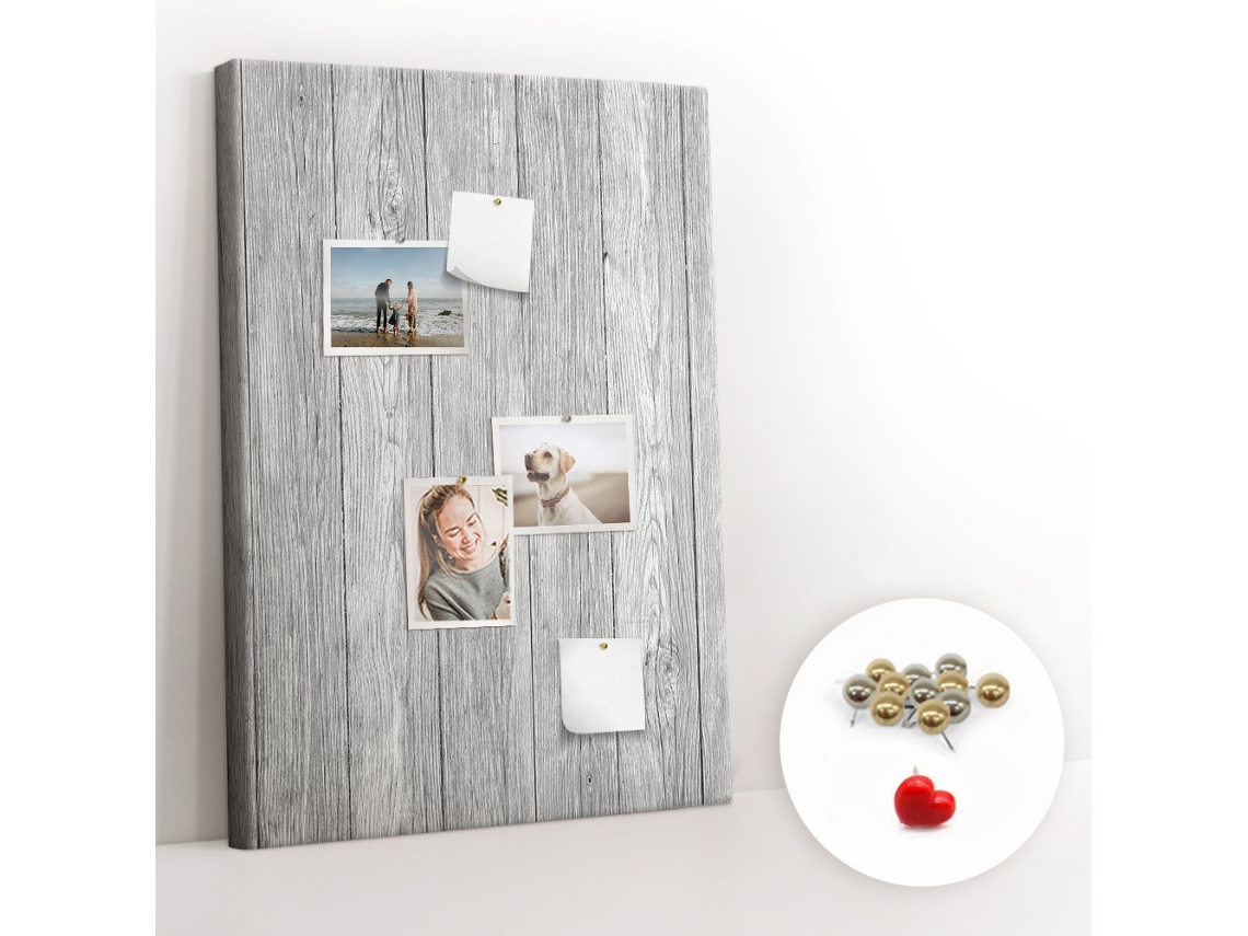 Painel De Cortiça Para Parede Para O Escritório Espelharte (70x100 Cm)