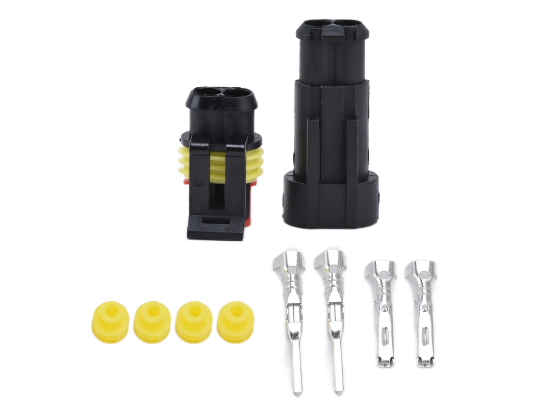 Laxiscreed Kit De Conectores À Prova De Água Para Automóvel, Série 1.5mm Para Eletromecânica