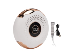 Ventilador de Pescoço Usb Recarregável Portátil Silencioso Branco