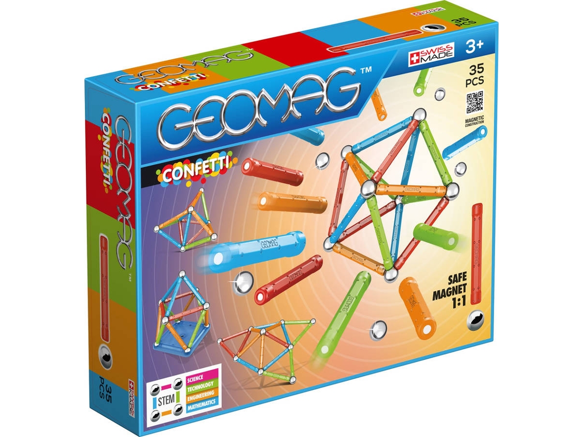 Construção GEOMAG Confetti (35 Peças)