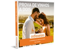 ODISSEIAS Pack Presente - Prova de Vinhos a Dois | Experiência para 2 pessoas