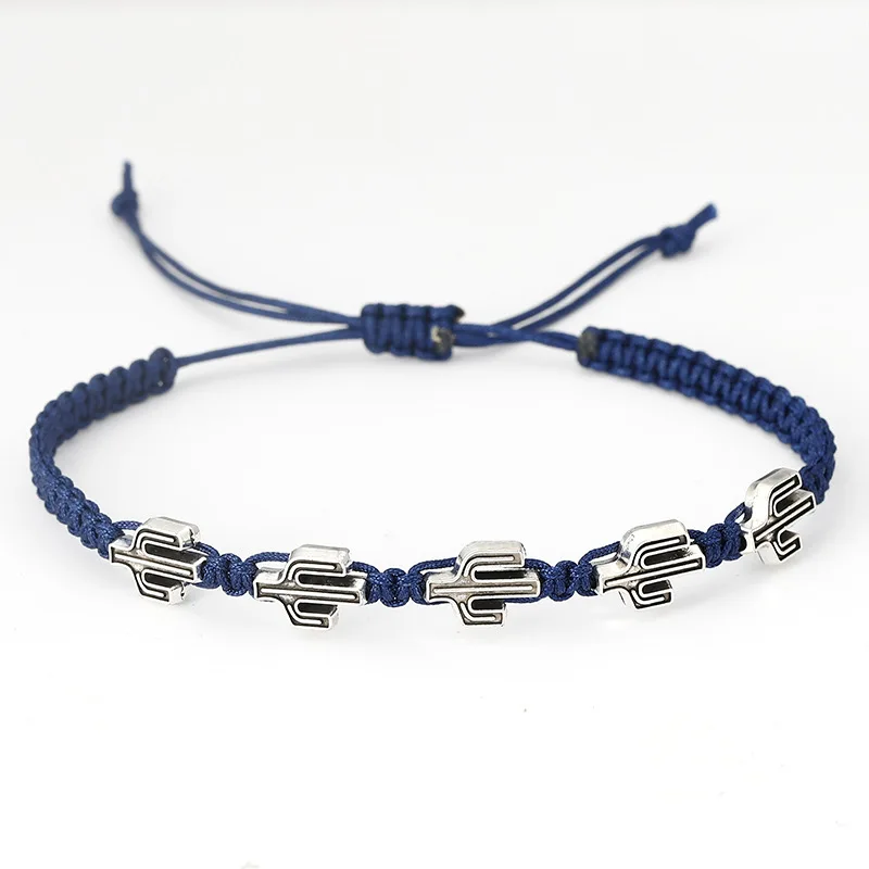 (cacto) Pulseira Artesanal Com Pingente De Miçangas Trançadas, Adequada Tanto Para Homens Quanto Para Mulheres.