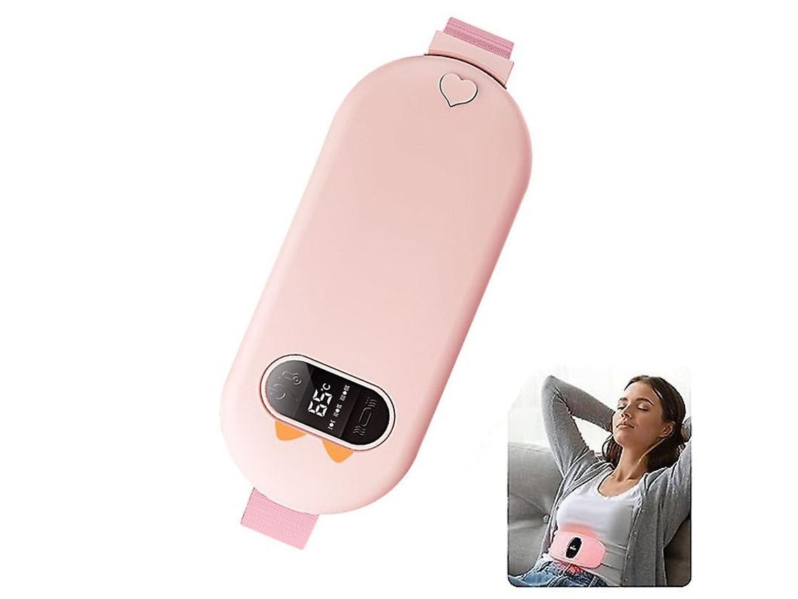 Aplicação Térmica Portátil Para Menstruação, 3 Temperaturas Com Massagem, Alivia Cramps, Cuidado Feminino