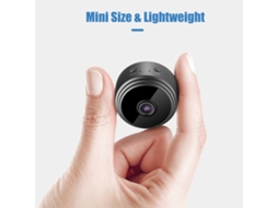 Mini câmera WiFi 1080p com visão noturna infravermelha - Gravador de vídeo compacto