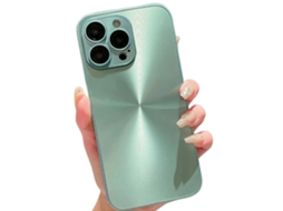 Capa para iPhone 15 VEANXIN Vidro Verde