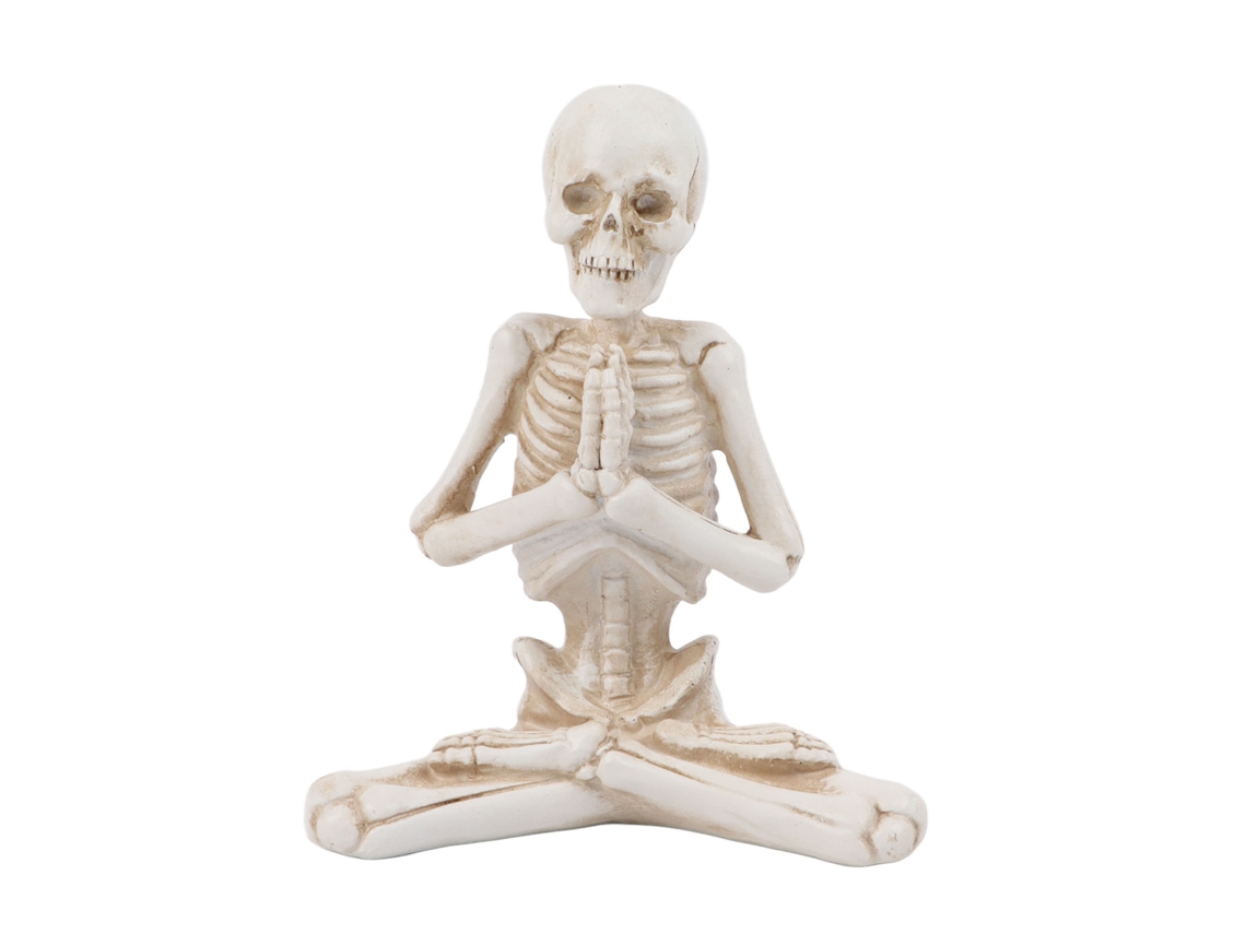 Laxiscreed Decoração De Halloween Com Ossos E Caveiras Para Festas E Temas Ambientes