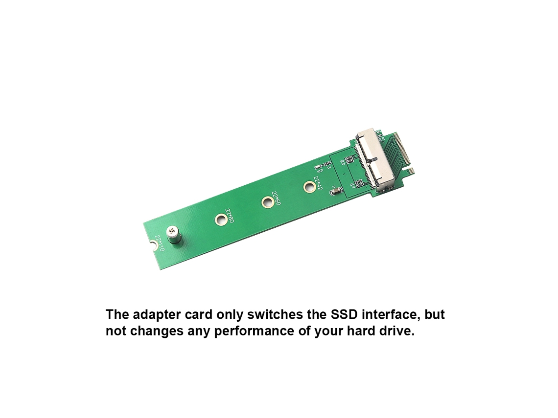 Adaptador Conversor De Ssd Para M.2 Ngff Para Macbook Air Mac Pro Ssd Da Apple De 2013-2015