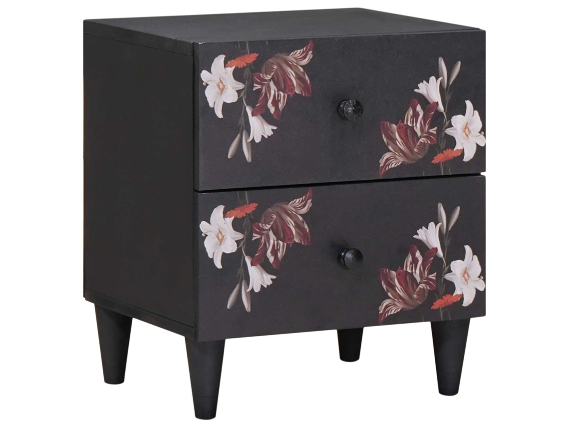 Vidaxl Mesa-de-cabeceira Castanho 40 X 33,5 X 46 Cm