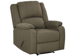Poltrona Reclinável Ajustável Com Apoio Para Os Pés,suporta 150 Kg,estrutura Em Aço,90 X 96 X 98 Cm,cor Marrom