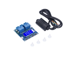Laxiscreed Módulo De Controle De Humidade E Temperatura Com Display Digital E Saídas Duo De Relés