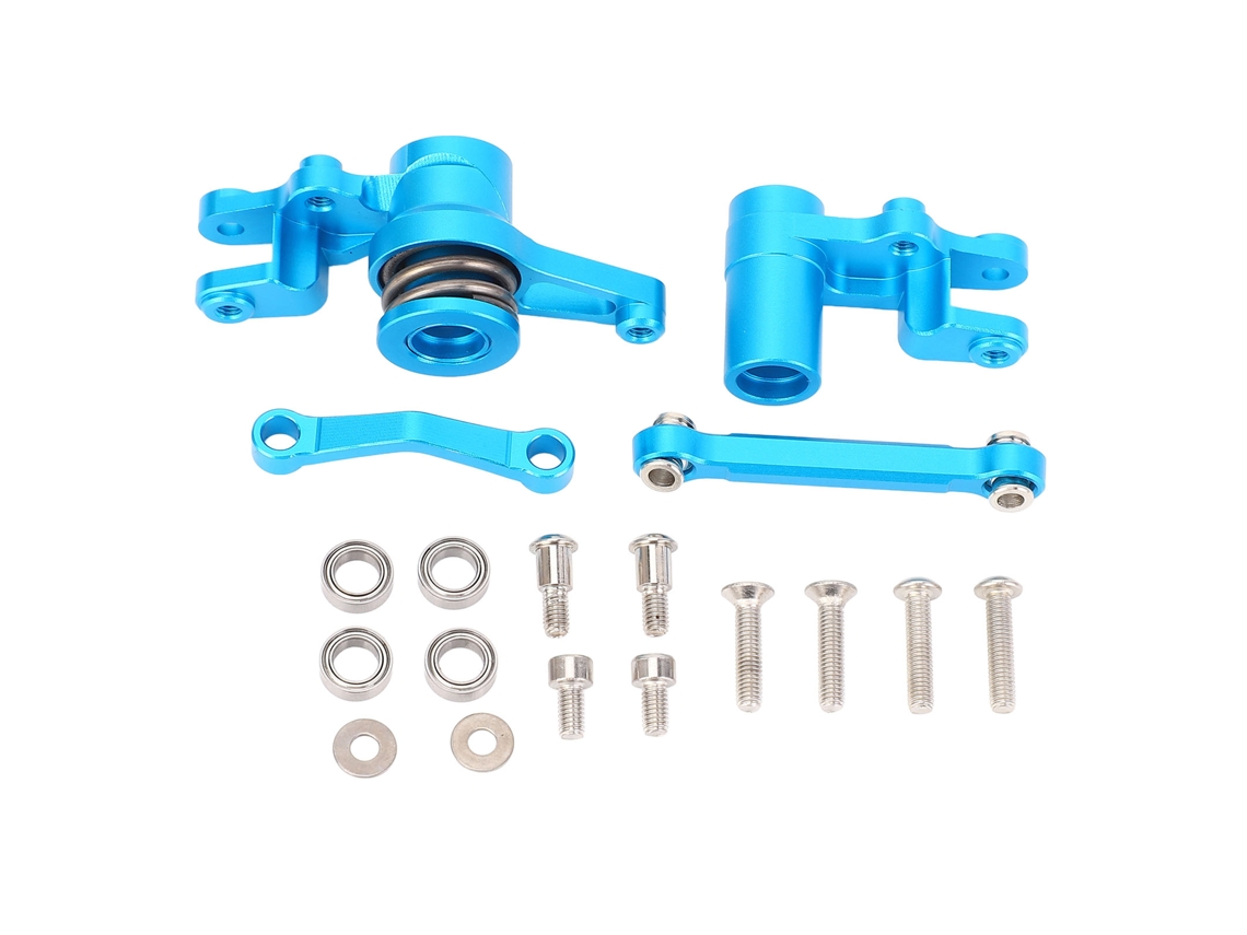 Mali bloco de Roda Direcional de Alumínio para Rc Carro 1/10 Bl 2s Slash 4x4 Truck Azul Céu