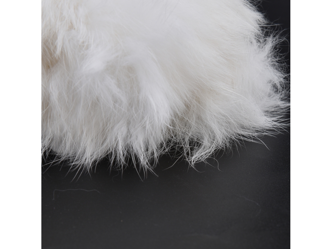 Eoocoo Simulation Rabbit Ornament (realistic Plush Texture, Craft Gift Decoration)