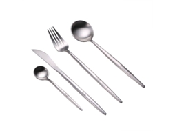 Talheres MEIPAI Conjunto 4 Peças Aço Inoxidável (Prateado)
