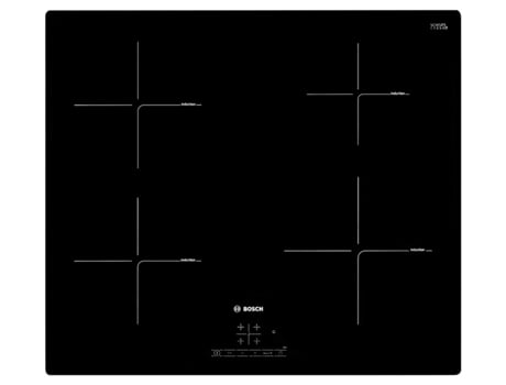 Placa de Indução BOSCH PIE611BB1E (Elétrica - 59.2 cm - Preto) — Elétrica de Indução | Largura: 59.2 cm