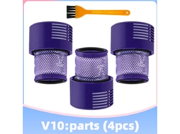 Pós-filtro de substituição para aspirador de pó sem fio dyson v10 sv12 ciclone absoluto animal limpeza total peças de reposição acessórios