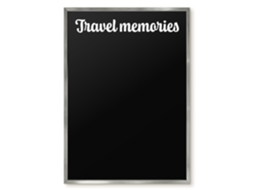 Magnetic Wall Board Travel Memories For The Office Espelharte (50x70 Cm)