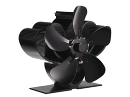 Laxiscreed Ventoinha Para Lareira Mini, Silenciosa, Compacta E Portátil Para Melhorar A Temperatura