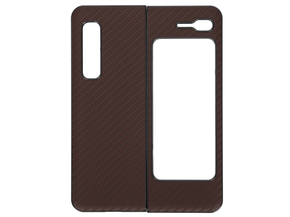 Aetheria capa de Celular Abs Anti queda Proteção Total para Samsung Galaxy Z Fold 1/w20 Marrom