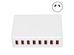Estação de Carregamento USB EOOCOO com 8 portas para múltiplos dispositivos