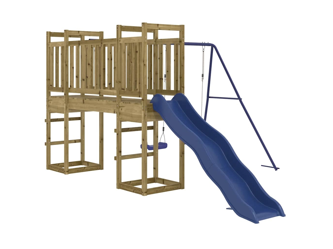 Outdoor Playset, Outdoor Playsets Vidaxl Marrom Madeira De Pinho Impregnada (n/a)