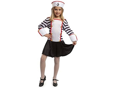 Fato de Menina  Marinheira (Tam: 3-4 anos)