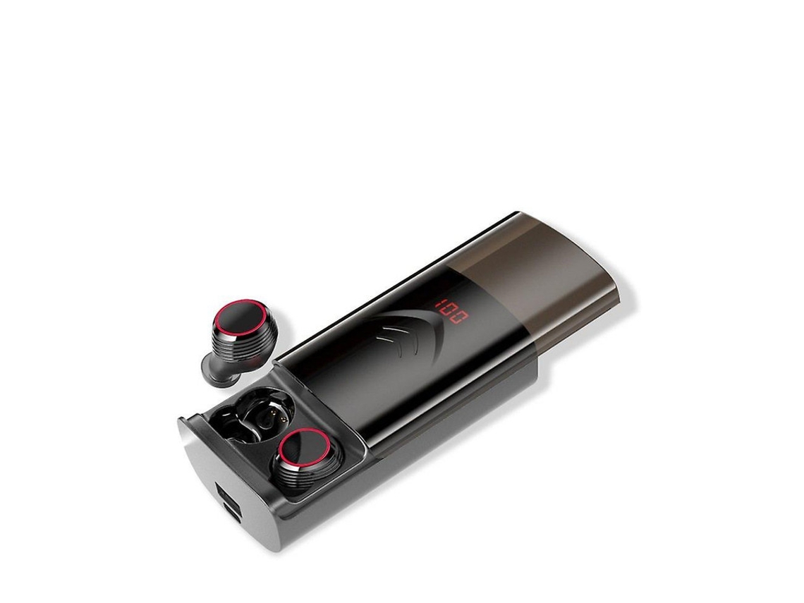 Fones De Ouvido Bluetooth - Sem Fio - Com Bateria De 6000 Mah - Ipx6 - Display Digital