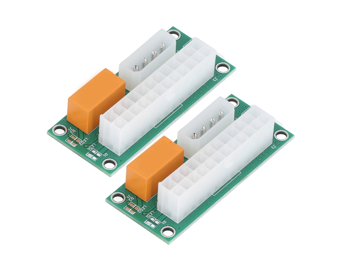 Adaptador de energia dupla para mineração de BTC (sincronização de energia, vários conectores)