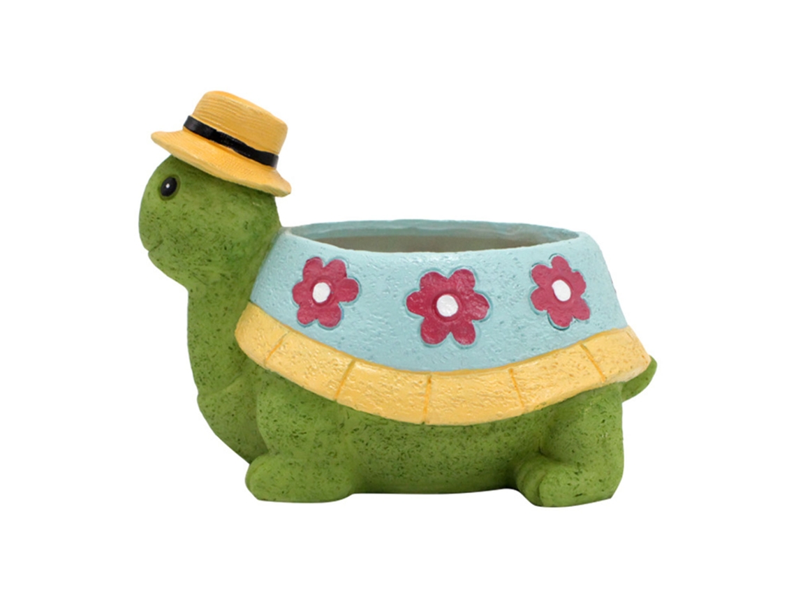 Vaso De Tartaruga Adorável Para Succulentas Decorativo Jardim Resina