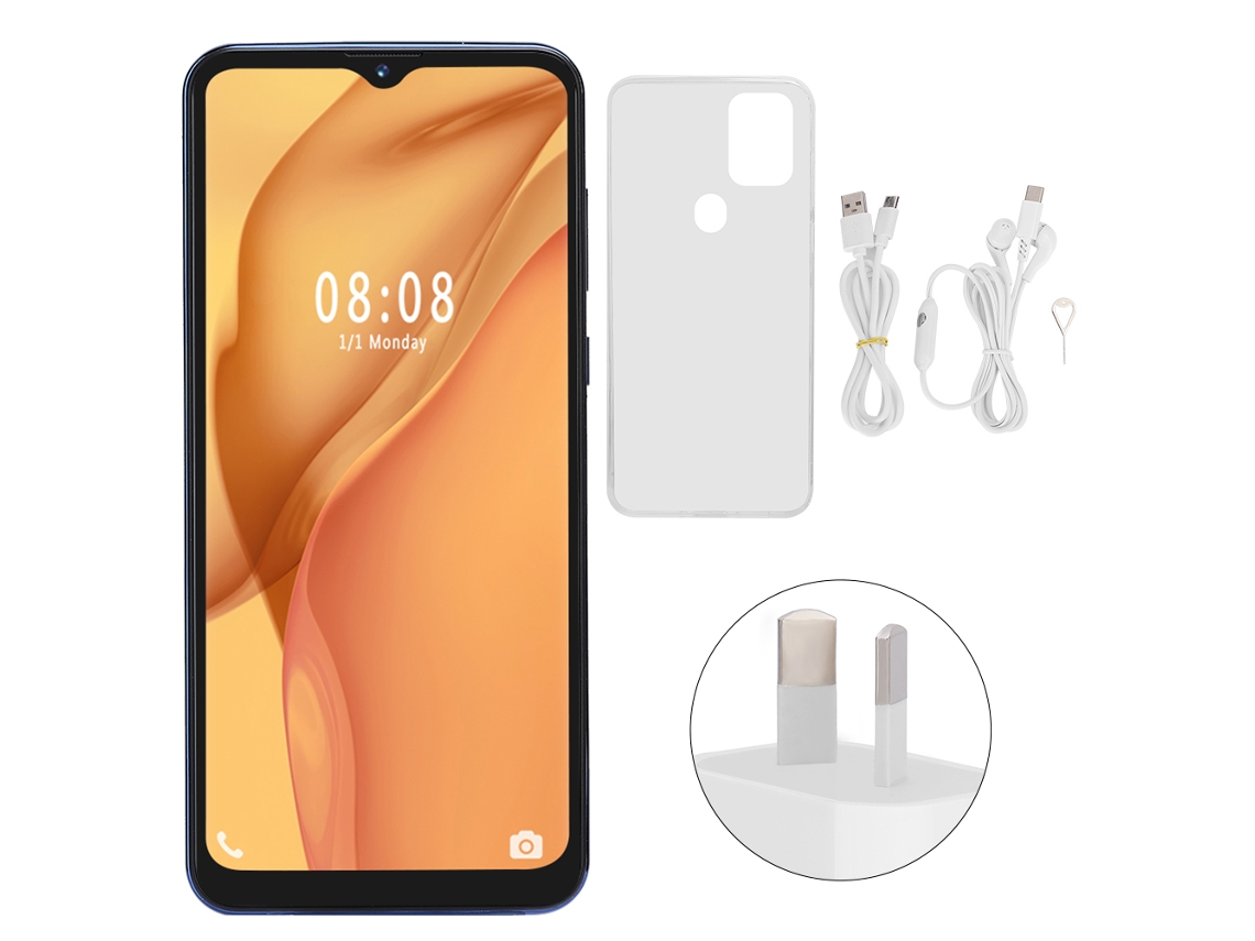Smartphone LAXISCREED Dual Sim Impressão Digital e Desbloqueio Facial