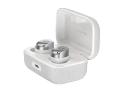 Momentum True Wireless 4 Inear True Wireless Earbuds em Branco com Microfone Embutido Assistente de Voz e Cancelamento