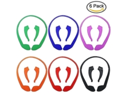 Pacote com 6 Tiras de Silicone Antiderrapantes para Óculos Pares Presilhas Orelha, Armações Es Portivos Crianças e Adulto GOKOCO