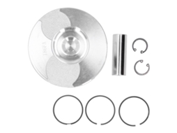 Kit de Pistão de Motor com Anel, Circlips, Pino S/MARCA