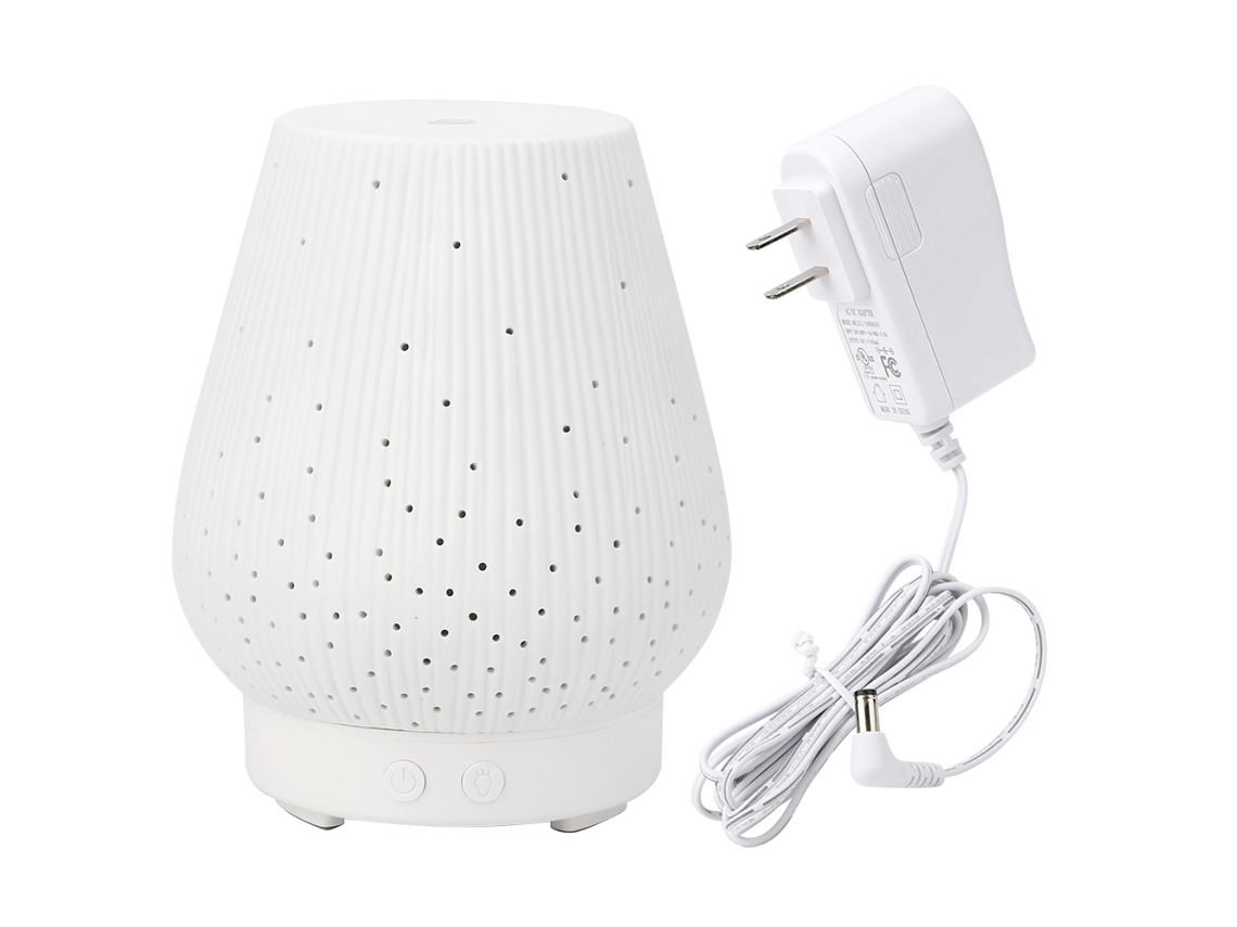 Laxiscreed Umidificador De Ar Ultrassônico Silencioso Com Difusor De Aromaterapia Cerâmico Para Casa