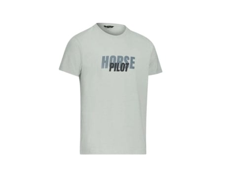 T-Shirt HORSE PILOT Team Cinzento (XS)