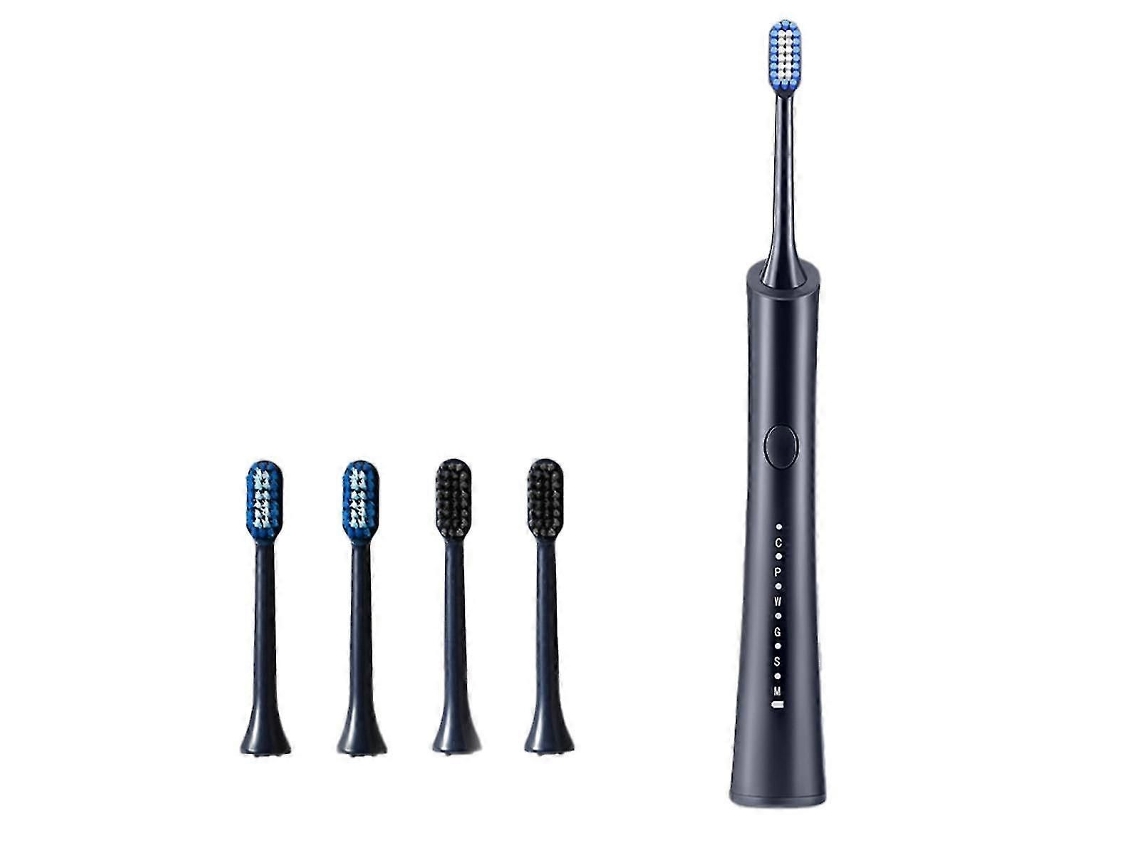 Escova De Dentes Elétrica Para Adultos E Crianças, Com 6 Modos De Operação E Bateria Recarregável.