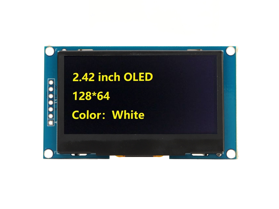 Módulo Display Oled 2.42 Polegadas Spi Ssd1309 Amarelo