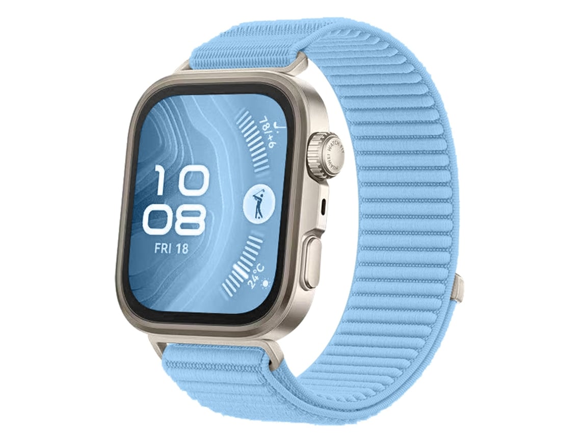 Trançada Nylon Para Huawei Fit 4 Pro/fit 3/fit 5,fecho Magsafe, Respirável Azul Claro Hexinyigjly