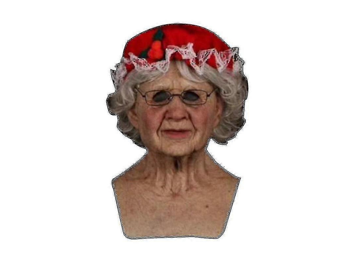 Máscara De Natal Papai Noel Máscara De Látex Cabeça Inteira Máscara De Látex Rosto Máscara Humana Cosplay Ya Olysi Shop