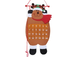 Decorações De Natal Para Pendurar Na Árvore, Calendário, Decoração Natalina Com Renas, Para Casa, Escritório E Feriados. Gokoco