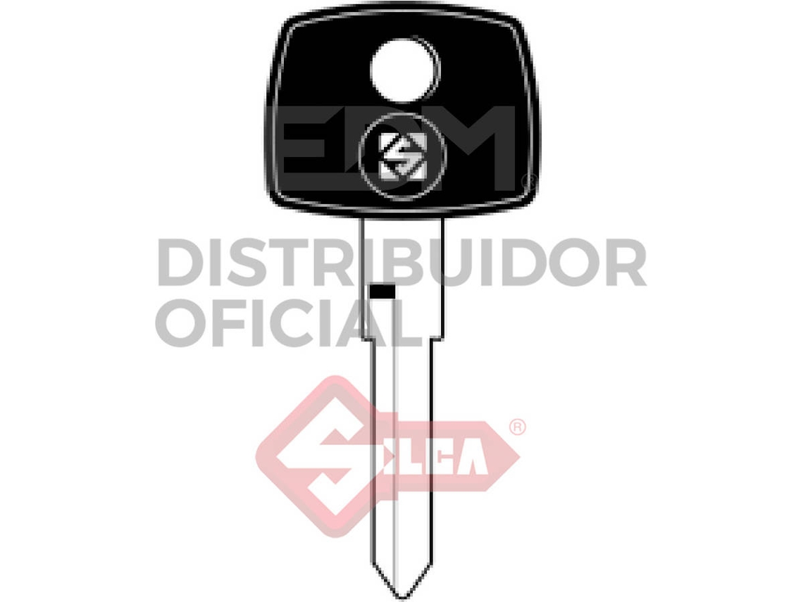 Chave Transponder sem Chip SILCA - com Tampa para Dodge, Mercedes, Mercedes (Trucks) e Volkswagen Ym15T5