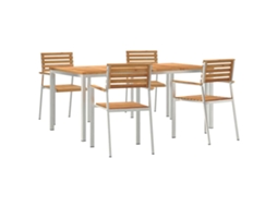 Maison Exclusive - Conjunto De Jantar Para Jardim 5 Unid.
