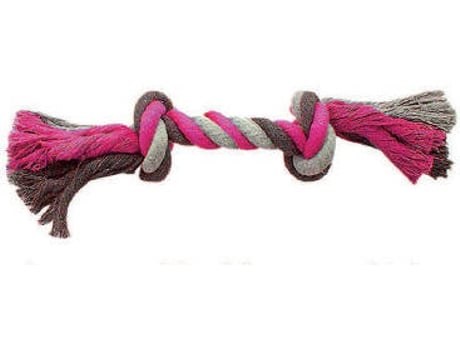 Duvo Plus Corda Rosa Com 2 Nós Para Cães Xxl